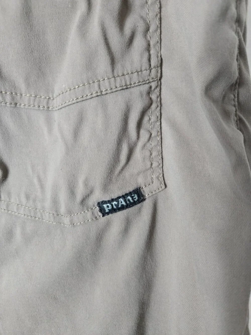 Prana Pants Men's Brion Slim Fit Stretch Hiking Pants Brown UPF FLAW
